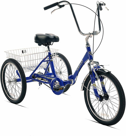 Kent Westport 20" Folding Tricycle Adult & Child Trike Tricycle